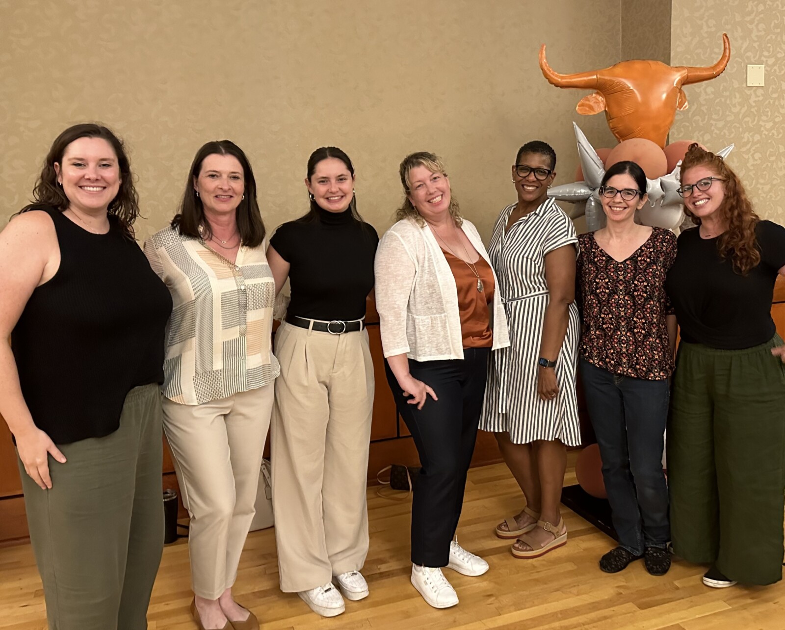 IMVFW Team: Hannah O'Brien, Elisa Borah, Emily Niemeyer, Laurianne Rodriguez, Jamela Davis, Katherine Gower, Molly Platz